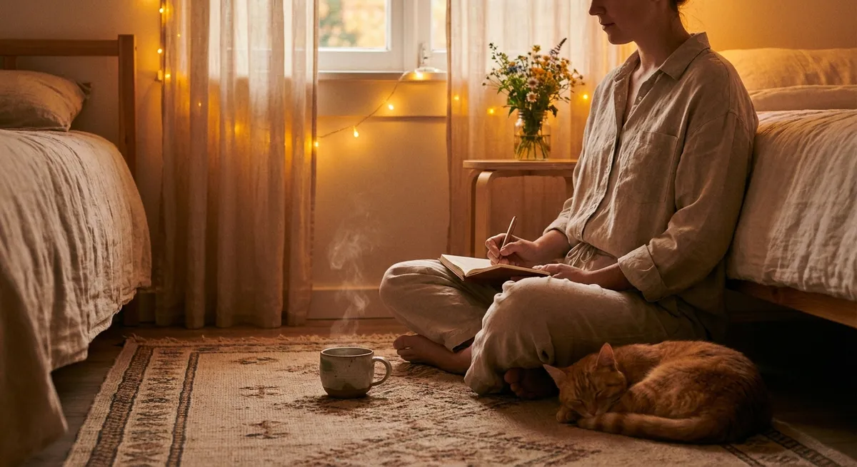 A Gentle Pause: Soft Practices to Settle the Day