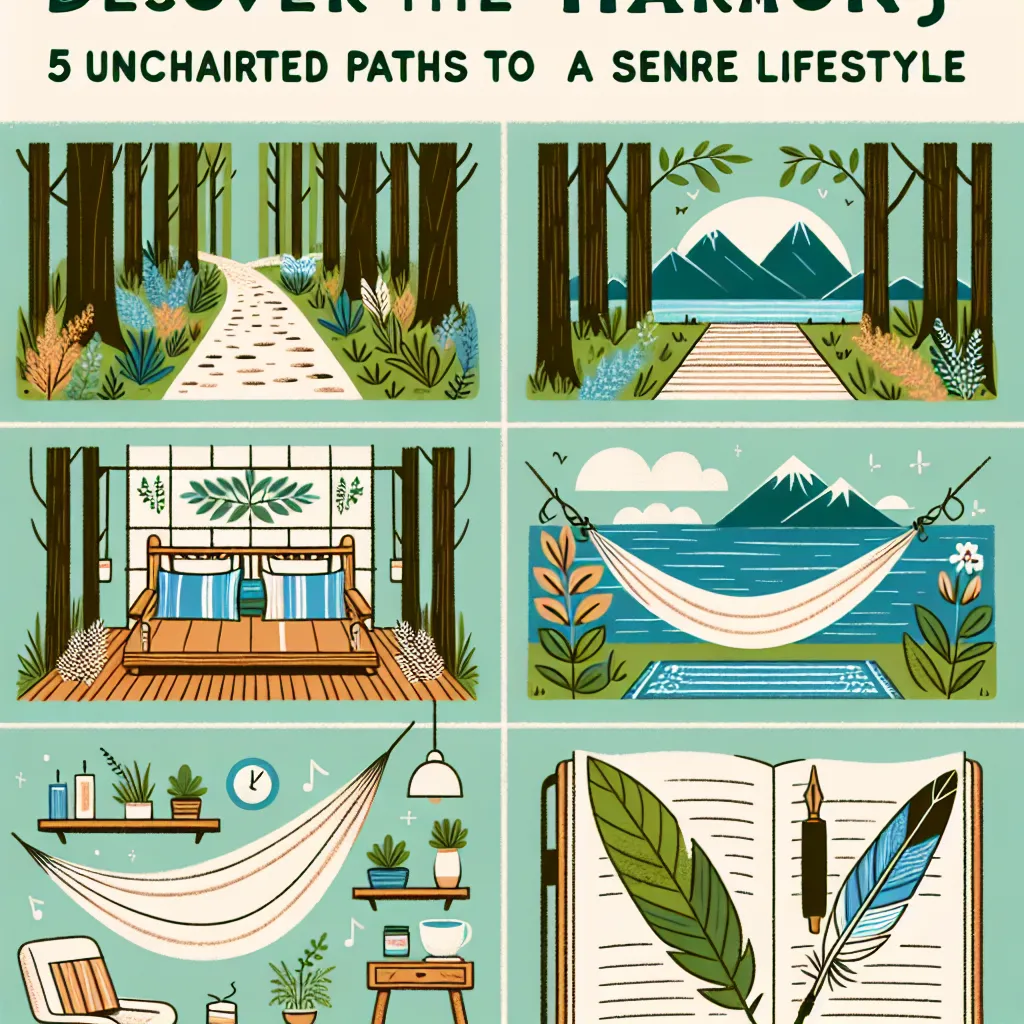 Discover the Harmony: 5 Uncharted Paths to a Serene Lifestyle