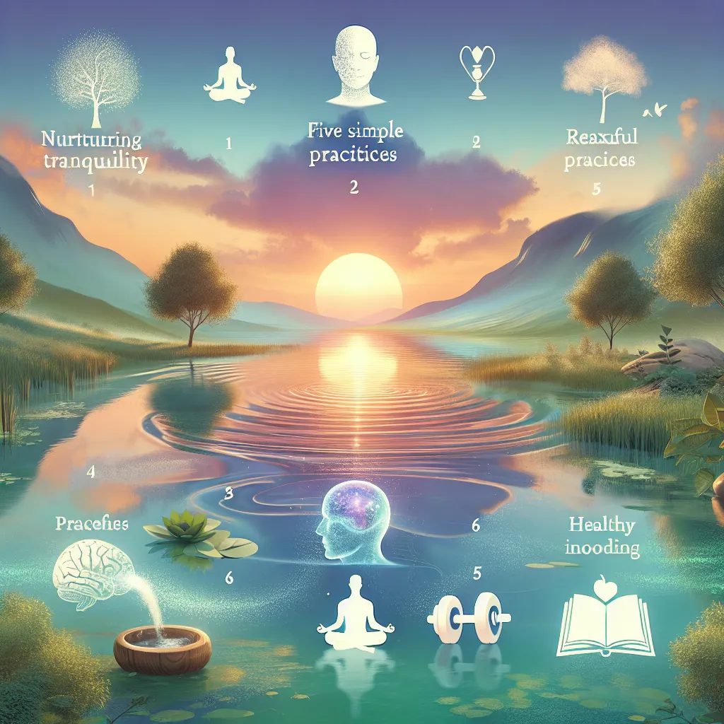 Nurturing Tranquility: Five Simple Practices to Cultivate a Stress-Free Life
