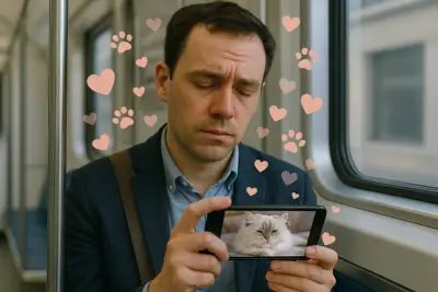 Soft Escapes in a Busy Scroll: Finding Calm with Fluffy Cat Joy