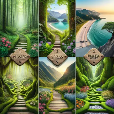 Unlock Serenity: Five Peaceful Pathways to Traverse the Terrain of Stress