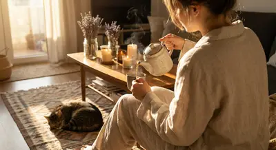 Softly Unwinding the Day: A Gentle Guide to Easing Stress