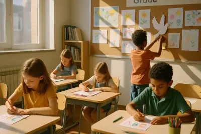 Quiet Lessons From Tiny Letters: What Third Graders Teach Us About Peace