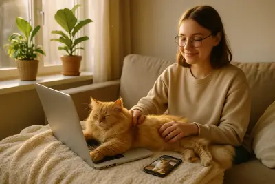 Soft Smiles And Quiet Days: Gentle Lessons From Fluffy Cats Going Viral